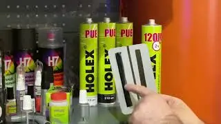Полиуретановый клей Holex для вклейки автомобильного стекла