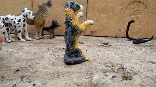 Обзор на самолепы, фигурки собак.