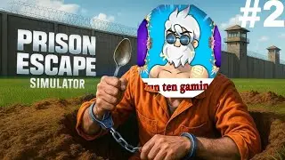 Prison Escape Simulator Part 2 #views #funtengaming #subscribe #video #viralvideo #prisonsimulator