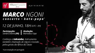 L'Alliance Fran&ccedil;aise Br&eacute;sil pr&eacute;sente Marco Ngoni