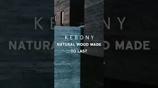 Kebony | Natural Wood Made to Last | Home Decking Finds | Natural Wood Material Inspo | 2024
