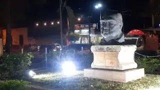 Paseo Nocturno Por El Parque Central de Masaya.