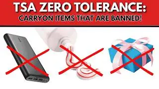2025 TSA BANNED ITEMS