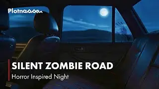 Silent Zombie Road | 5 Hours Relaxing Ambience (4K, Horror-Inspired)