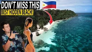 We found the BEST HIDDEN BEACH In SIQUIJOR  🇵🇭 This Is Somewhere You've NEVER Heard Of!