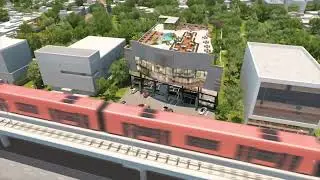 Burj e Noor Trading Center Animation