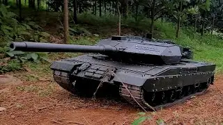 Tank rc 1/6 350kg , Off-road combat | rc action homemade