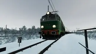 Przew&oacute;z węgla czyli jazda et22 z węglem kamiennym/ simrail#3 #et22 #symulator #simrail