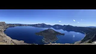 Crater Lake , OR-  Day 2 - Aerial view - Watchman's Overlook   - Top things to do in Crater Lake