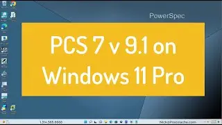 PCS 7 9.1 on Windows 11 Pro - a quick intro