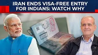 Iran Cancels Visa-Free Entry For Indians: Jaishankar's Aide Reveals 3 Reasons Why| Tehran| Delhi