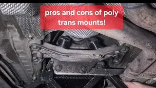 BMW E9X Poly Transmission Mount Install DIY - Worth It Or Mistake
