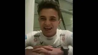 Lando Norris farts &lsquo;cause he&rsquo;s nervous