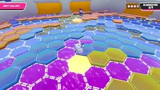 Fall Guys - Squad Mode - 86th win (Hex-A-Terrestrial) (Show 3,2,1, SPACE!) - New season