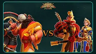 Huo Qubing/Joan of Arc VS Sargon the Great/Scipio Africanus - Rise of Kingdoms