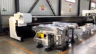 ACME 3 & 4 chucks 12m+12m tube laser cutting machine under production.