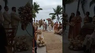 boho wedding at Blue Venado weddings 🦌✨ #wedding #destinationwedding #beach #weddingceremony #dream