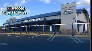 Checking out the NASCAR Carwash in Mooresville,NC !!