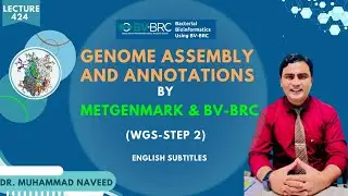 Genome Assembly & Annotations | GenMark | BV-BRC | PATRIC| WGS-2 | Lecture 424 | Dr. Muhammad Naveed