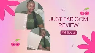 Dope Buys- @justfab Fall Boot Review (size 12 women )