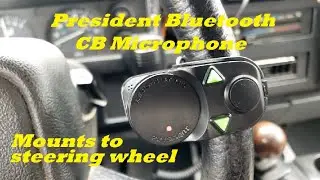 Микрофон President BT. Микрофон Bluetooth CB-радио.