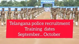 TELANGANA POLICE RECRUITMENT TRAINING DATES RELEASED #GO46 #tspoliceconstable #tspolice #tslprb
