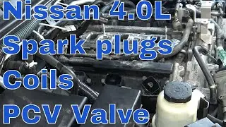 How To Replace Spark plugs, Coils, and PCV Valve Nissan 4.0l V6