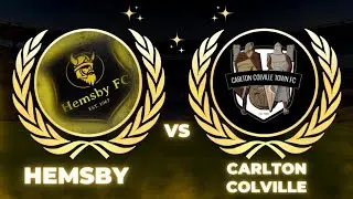 Hemsby Vs. Carlton Colville / Fosters Solicitors Anglian Combination Division 4 2023/24 Season