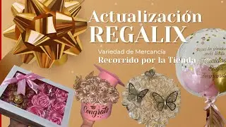 Actualizaci&oacute;n de REGALIX🎁LO M&Aacute;S NUEVO List&oacute;n para rosas eternas, insumos para Globos burbuja 🎈