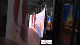 Translumens P2.97 indoor curved LED screen/LED display