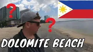 Weirdest Beach I've Ever Seen - Dolomite Beach, Manila 🇵🇭🇵🇭