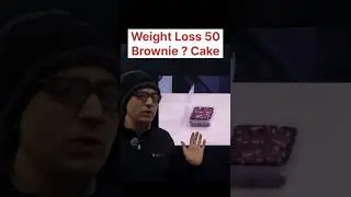 WLP50: Brownie Cake alternative in weight loss journey. Evening snacks.