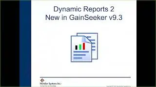 Tech Tips LIVE Dynamic Reports 2 Mar 2020