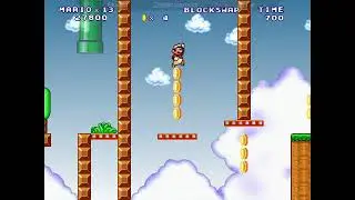 Mario Worker Remake Precision Temple + Blockswap Completed Video