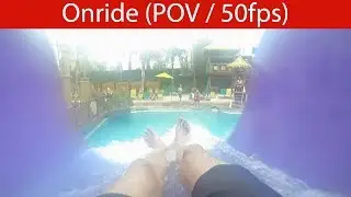 Volcano Bay Orlando - Ohyah & Ohno drop slides - Onride [POV | 50fps]