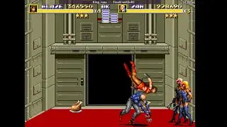 Bare Knuckle III Very Hard, No Food No Death Coop with FinalCrashSoR3