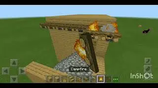 Minecraft starter house easy #shinchan #games 