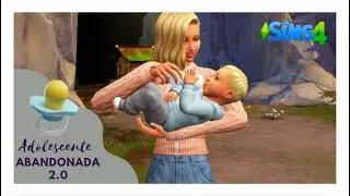Adolescente abandonada 2. 0 🍼Aprendiendo a ser mam&aacute; 🍼😭👱🏻&zwj;♀️ ep 9 / Los Sims 4 Challenge.