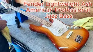 Fender Light Weight Ash American Professional Jazz Bass USA