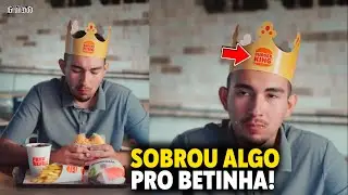 De Abandonado na Trilha ao Garoto-Propaganda do Burger King