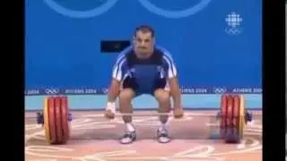 Olympic Games Athens 2004-Pyrros Dimas Bronze medal Weightlifting (207,5 kg total)