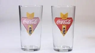 How to Restore the Faded Paint on Cartoon and Promotional Drinking Glasses