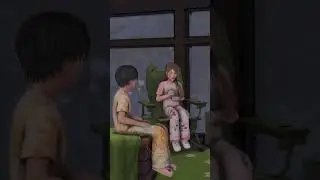 Mara and Junho when they were still little. #sims4 #thesims4 #sims4story #sims #ts4 #fyp #game #fypシ