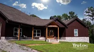 Steel Board & Batten from TruLog Siding