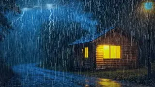 Concentration Rain Sounds: Heavy Thunderstorm Ambience for Studying, Reading, and Writing