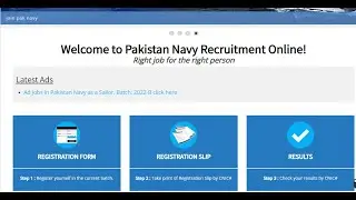 how to apply online pak navy | join pak navy | online apply pak navy  through the mobile