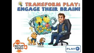 KADTC All-in-One Dog Puzzle Toy &ndash; 6 Games, 5 Difficulty Levels & Brainy Fun!