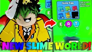 🟢👀BRAND NEW SLIME WORLD UPDATE IN CHEST SIMULATOR!!