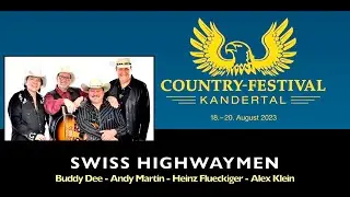 Country Festival Kandertal 2023 Swiss Highwaymen-TRAILER