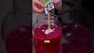Make DRAGON Fruit Wine at Home with This Simple Recipe! #shorts #dragonfruit